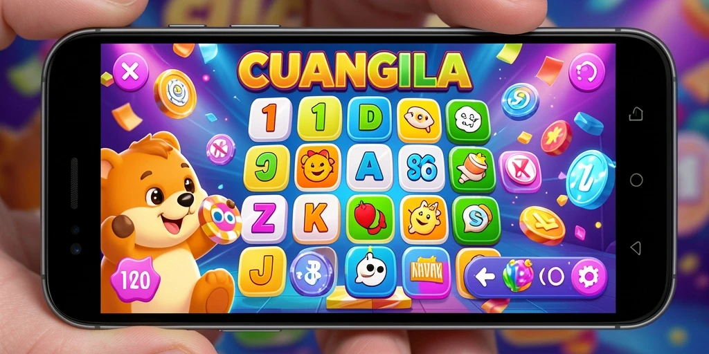 Tampilan gameplay seru dan interaktif dari CUANGILA Bingo.