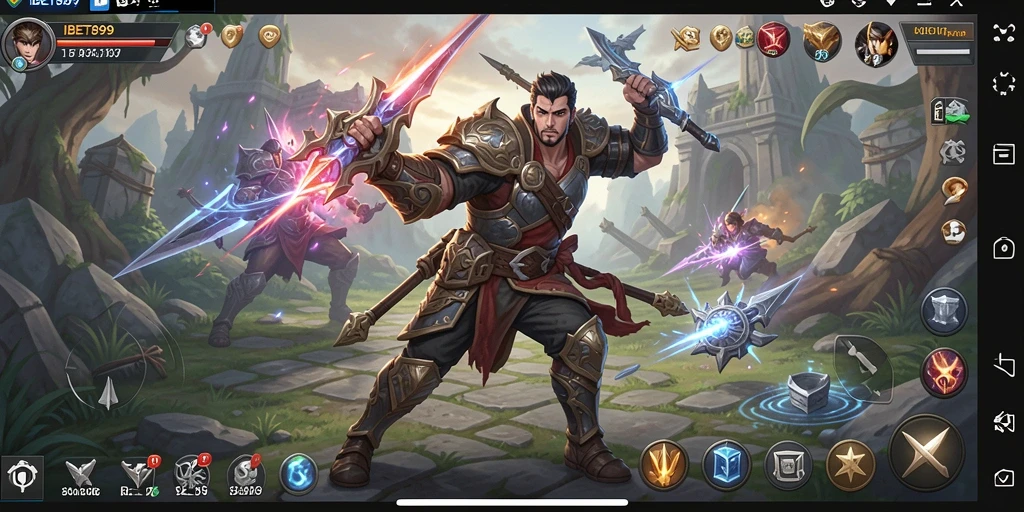 Tampilan gameplay yang menegangkan di IBET899.