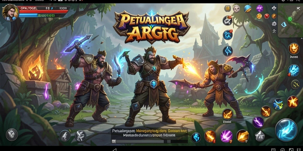 Tampilan menarik dari gameplay menegangkan OPALTOGEL dalam dunia ARPG.