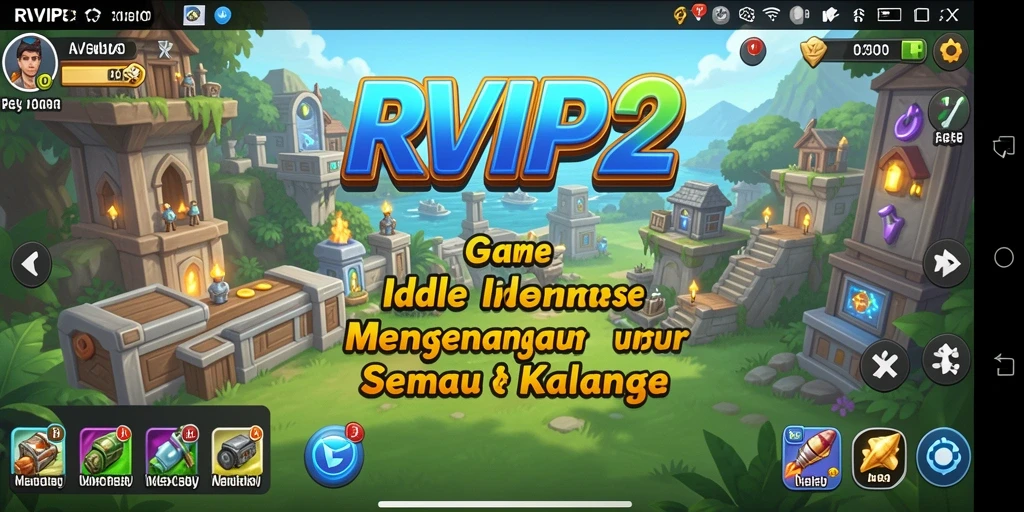 Screenshot menunjukkan aksi gameplay Idle yang menarik dan dinamis.