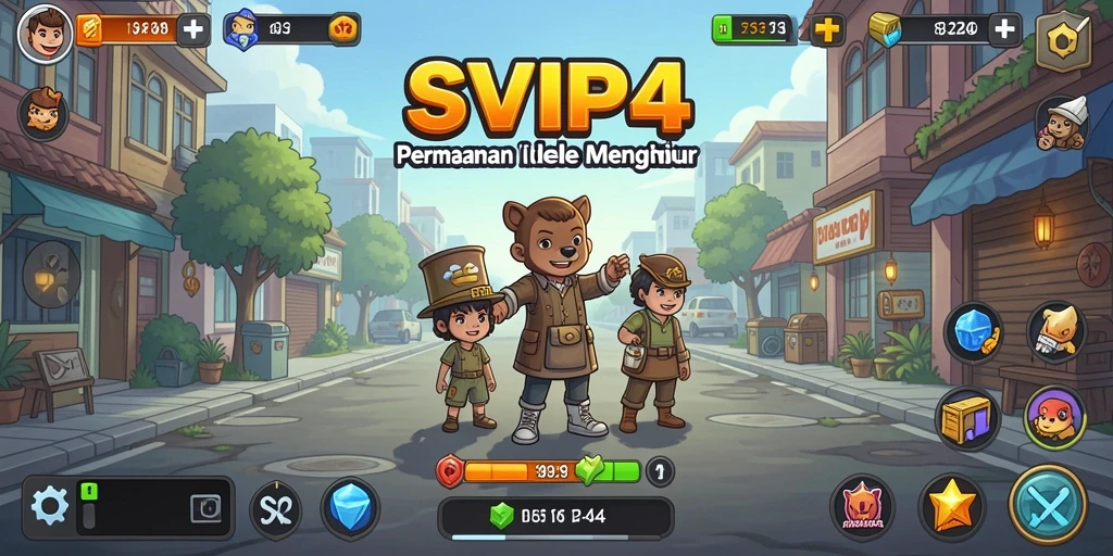 Tampilan menarik dari gameplay SVIP4 yang seru dan menghibur.