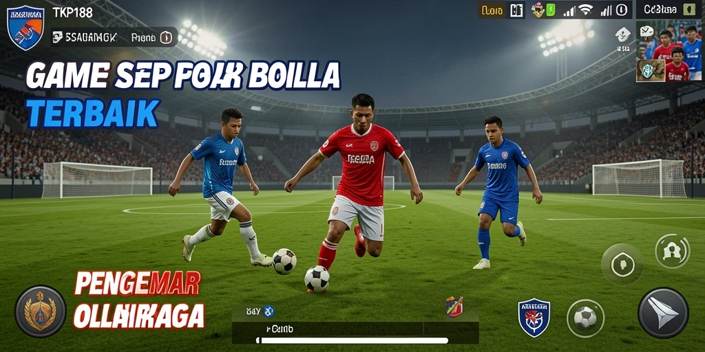 Gameplay seru TKP188 dengan grafis sepak bola yang mengesankan.